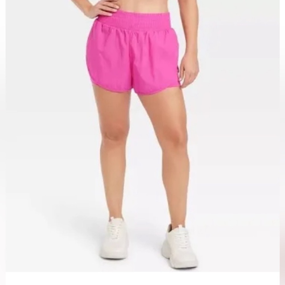 Pink all in motion shorts